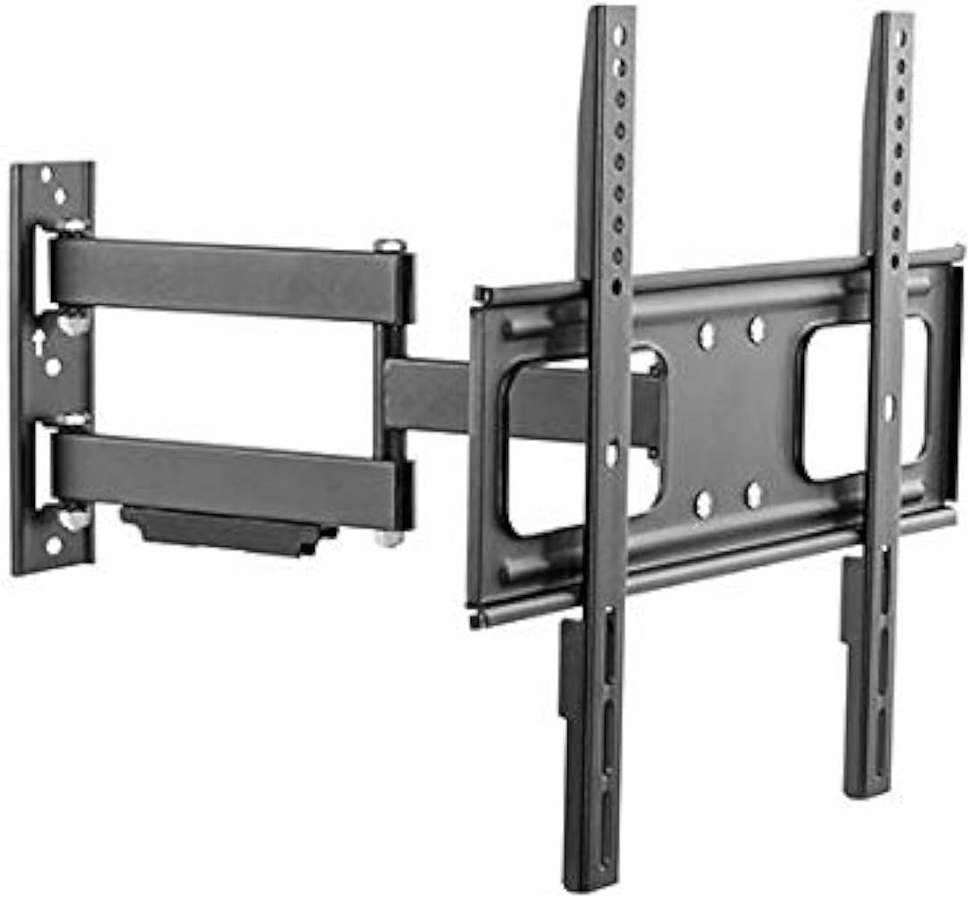 Mount Plus MP-LPA36-443W Outdoor Full Motion Swivel Weatherproof Tilt TV Wall Mount for Most 32”~70” TVs Perfect Solution for Outdoor TV (Max VESA 400×400)
