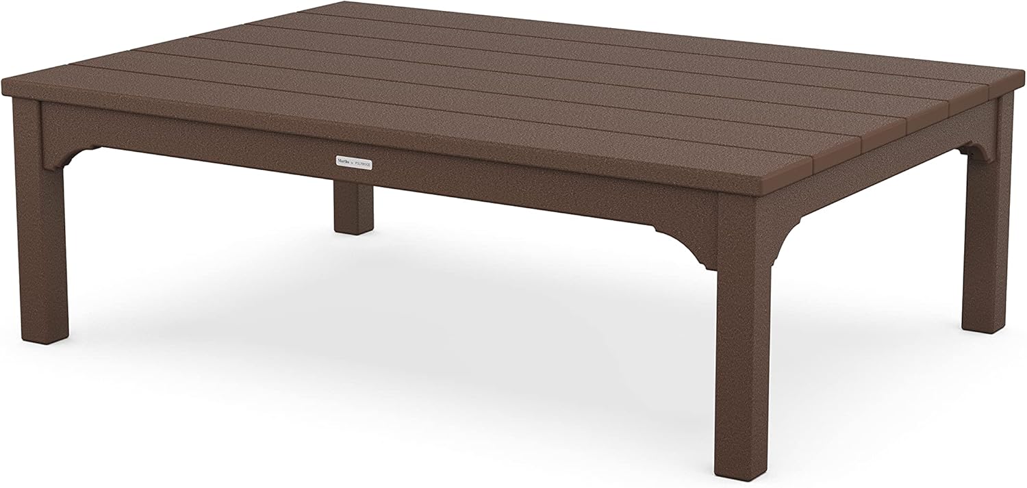 Martha Stewart by POLYWOOD® Chinoiserie Coffee Table in Mahogany