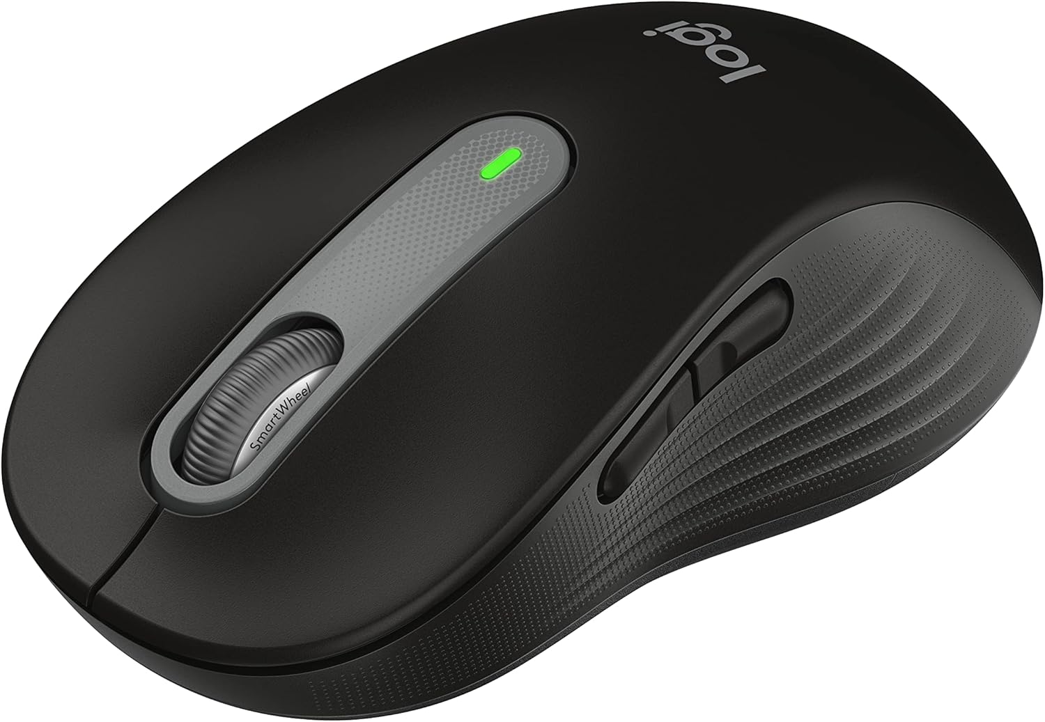 Logitech Signature M650 L Full Size Wireless Mouse – for Large Sized Hands, 2-Year Battery, Silent Clicks, Customizable Side Buttons, Bluetooth, for PC/Mac/Multi-Device/Chromebook – Black