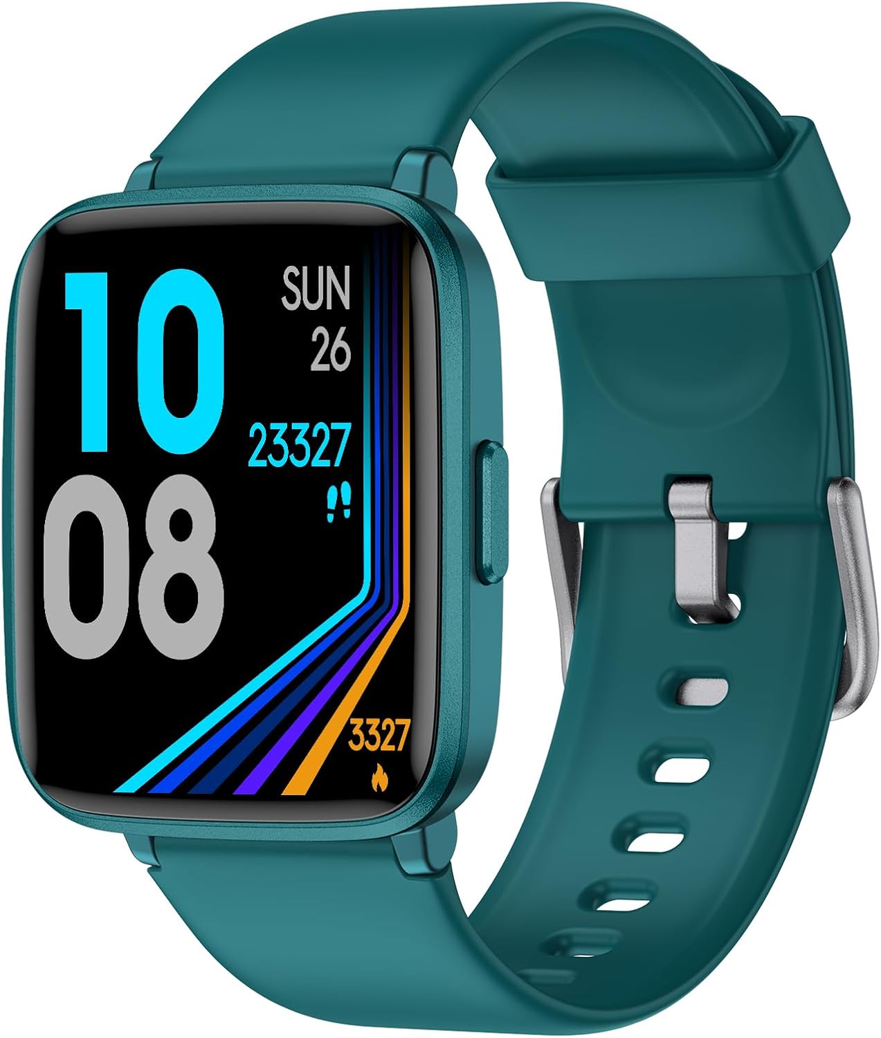 Fitness Tracker Watch with Heart Rate Monitor, Activity Tracker with Pedometer, Sleep Monitor, Calories & Step Counter, IP68 Waterproof Smart Watches for Women Men Fitness Watch for Sports